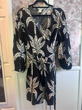 H&M | Dresses | Hm Cream Geometric Lace Long Sleeve Mini Dress | Poshmark